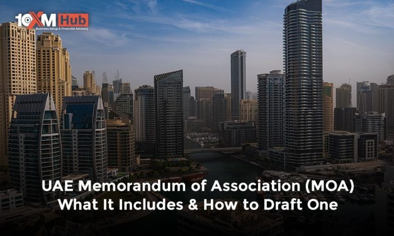 UAE Memorandum of Association (MOA): What It Includes & How to Draft One